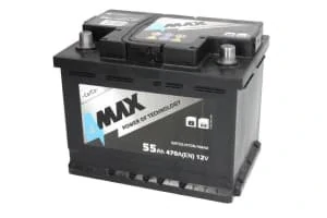 Autobaterie 55Ah 450A